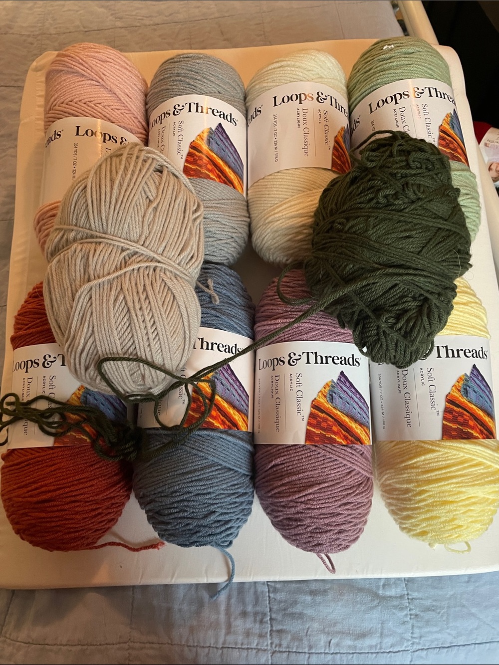 Loops & Threads Soft Classic Yarn Bundle - Multi Color